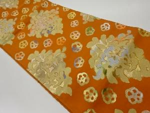 リサイクル　古代菱文様織出し袋帯